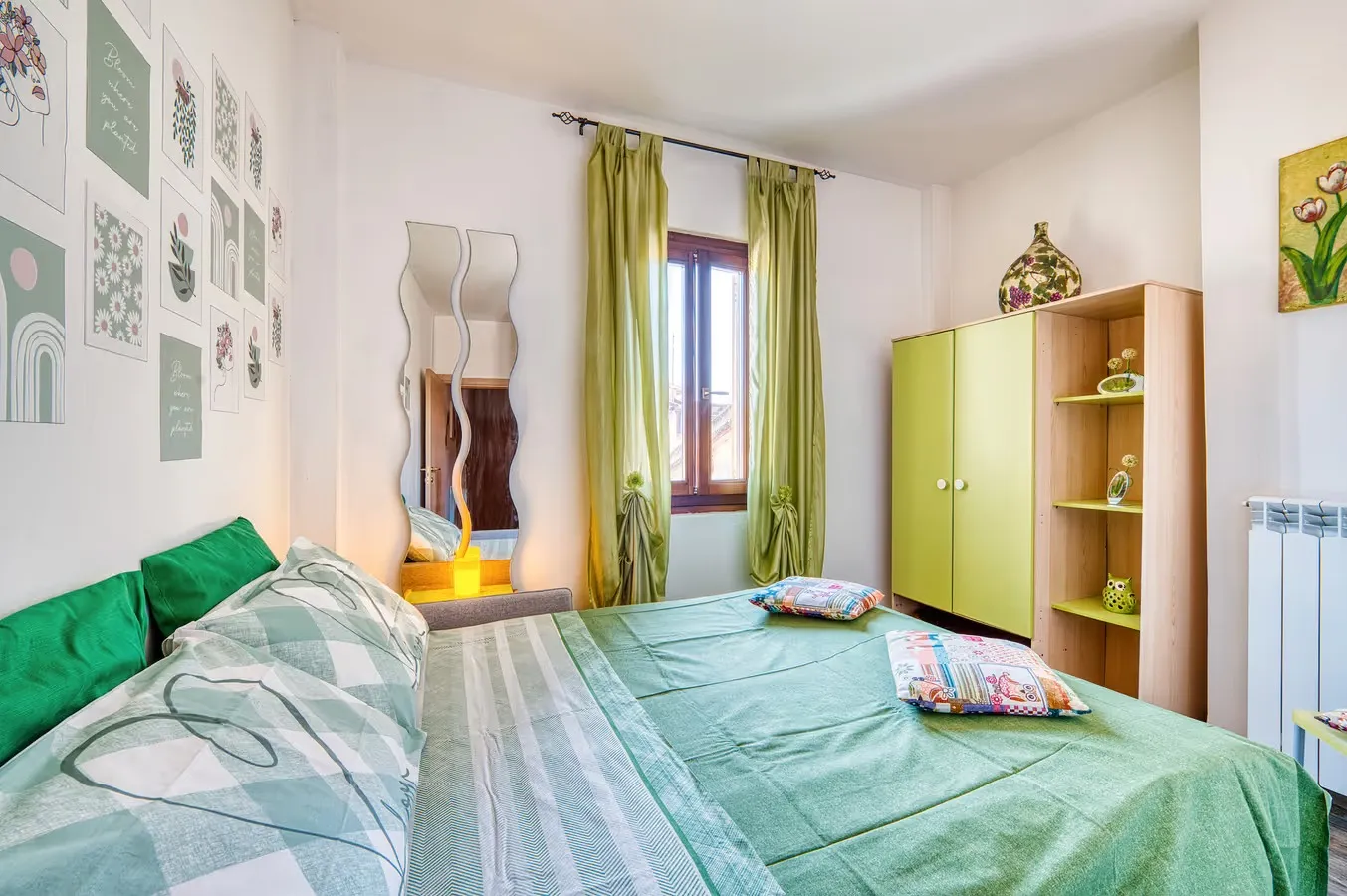 appartamento-vacanze-foligno-camera-verde